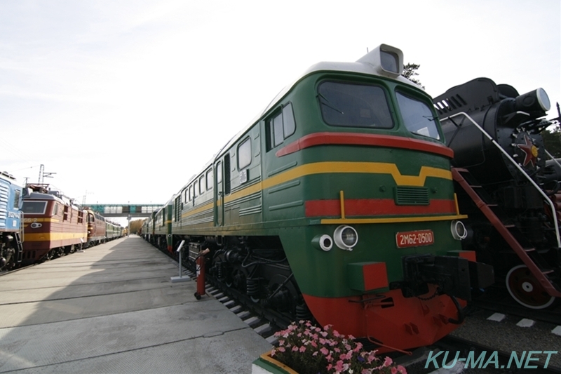 ソ連ディーゼル機関車2М62-0500の写真