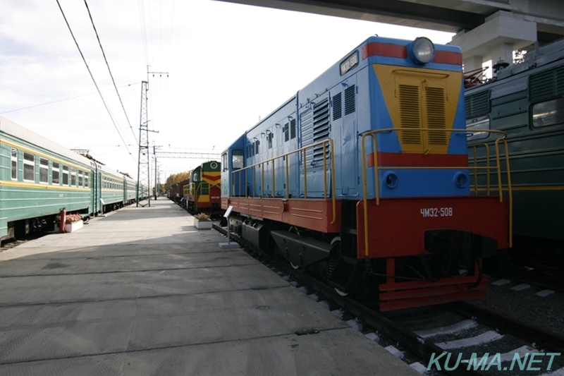 ロシアディーゼル機関車ЧМЭ2-508の写真