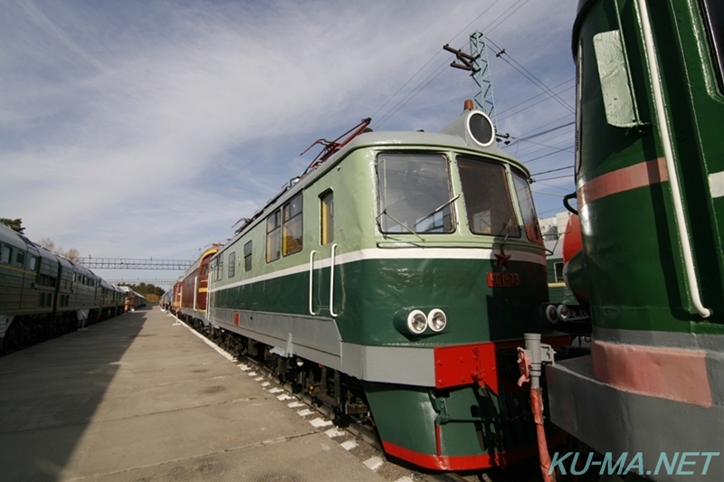 チェコスロバキア製電気機関車ЧС1-073の写真
