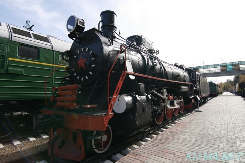 ロシア蒸気機関車ФД20-588の写真