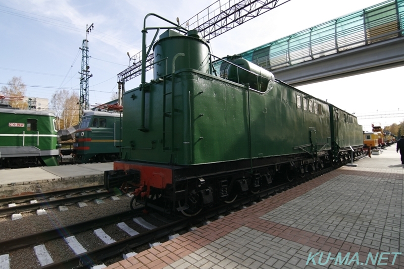 ロシアSL修繕車ПЗСМ-154の写真