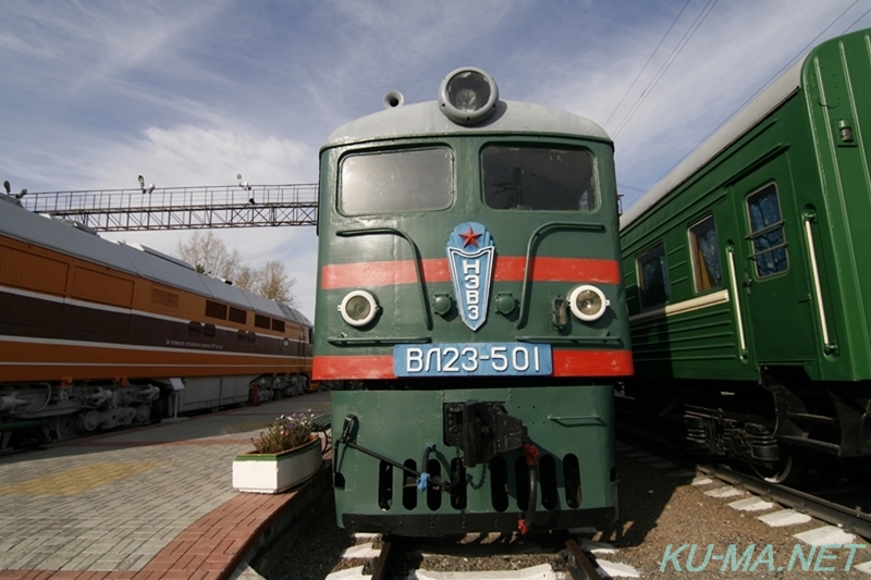 ソビエト電気機関車ВЛ23-501の写真