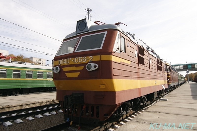 電気機関車ВЛ40с-1066-2の写真
