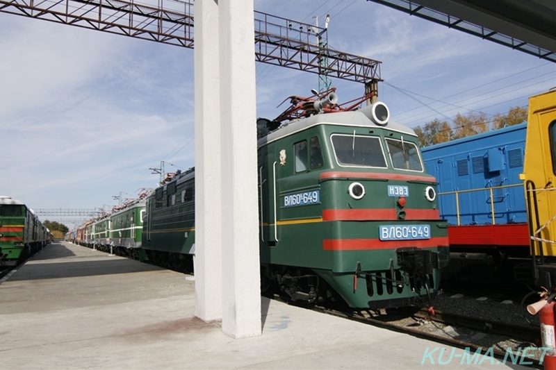 ソ連製電気機関車ВЛ60к-649の写真その2