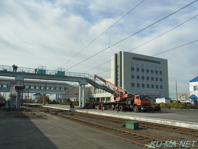 バラビンスク駅駅舎の写真